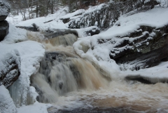 High Falls (winter rapids)