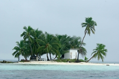Island on Belize Barrier Reef