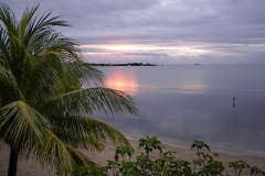 Arriving at Placencia, Belize, January 2010
