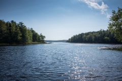 Indian Lake to Lake William's bridge, North Branch LaHave River, NS