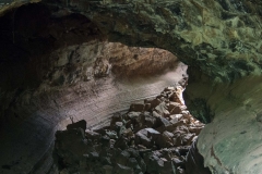 Volcanic Tunnel under road - Santa Cruz, Galapagos Islands