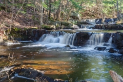 8 -- Ettinger Waterfalls, Hants, NS., Surrounding area above the main falls.   -- FF, 0.4 Sec, f 11, ISO 200, 43mm